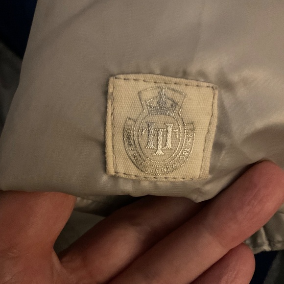 Tommy Hilfiger Down Filled Silver Gray Women’s Winter Hooded Puffer Coat Size 1X - Picture 11 of 12